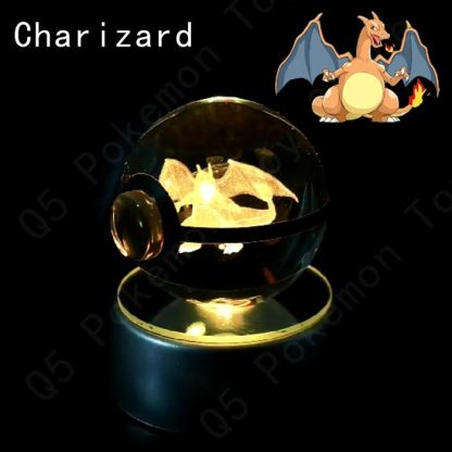 Pokemon 3D Krystal Ball Pikachu Gengar Mew Mewtwo etc. – Bild 22