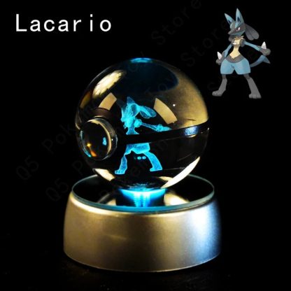 Pokemon 3D Krystal Ball Pikachu Gengar Mew Mewtwo etc. – Bild 24