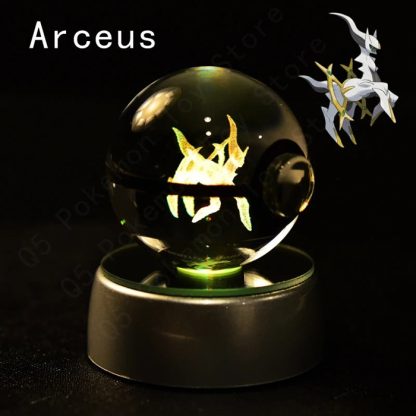 Pokemon 3D Krystal Ball Pikachu Gengar Mew Mewtwo etc. – Bild 25