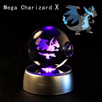 Pokemon 3D Krystal Ball Pikachu Gengar Mew Mewtwo etc. – Bild 26