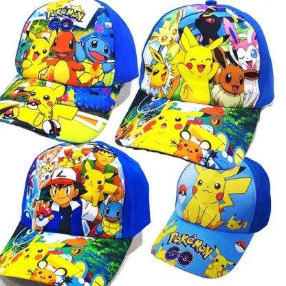 Bunte Baseball Kids mit Pikachu Motiven für Kinder