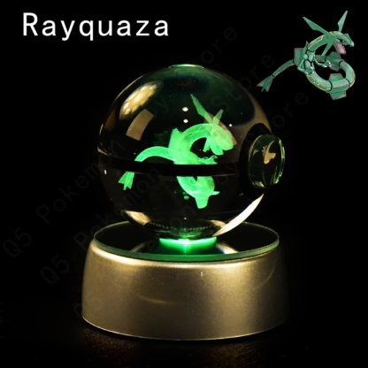 Pokemon 3D Krystal Ball Pikachu Gengar Mew Mewtwo etc. – Bild 35