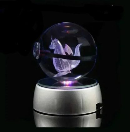 Kristall Pokeball mit 3D Effekt Realxo Mewtu Pikachu uvm. – Bild 4