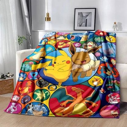 Flauschige Decke für Pokemon Fans – Bild 2