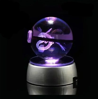 Kristall Pokeball mit 3D Effekt Realxo Mewtu Pikachu uvm. – Bild 13