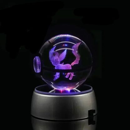 Kristall Pokeball mit 3D Effekt Realxo Mewtu Pikachu uvm. – Bild 14
