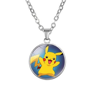 Pikachu Halskette mit Anhänger - viele unterschiedliche Pokemon Motive
