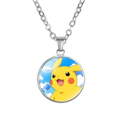 Pikachu Halskette mit Anhänger - viele unterschiedliche Pokemon Motive – Bild 4