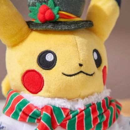 Pikachu Kuscheltier in weihnachtlichen Motiven – Bild 2