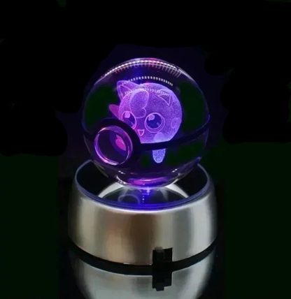 Kristall Pokeball mit 3D Effekt Realxo Mewtu Pikachu uvm. – Bild 19