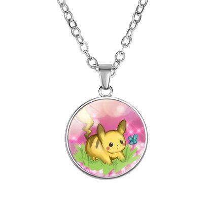 Pikachu Halskette mit Anhänger - viele unterschiedliche Pokemon Motive – Bild 5