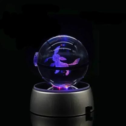 Kristall Pokeball mit 3D Effekt Realxo Mewtu Pikachu uvm. – Bild 22