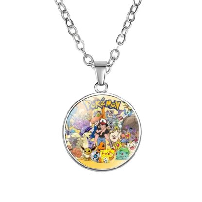 Pikachu Halskette mit Anhänger - viele unterschiedliche Pokemon Motive – Bild 8