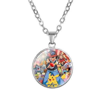 Pikachu Halskette mit Anhänger - viele unterschiedliche Pokemon Motive – Bild 12
