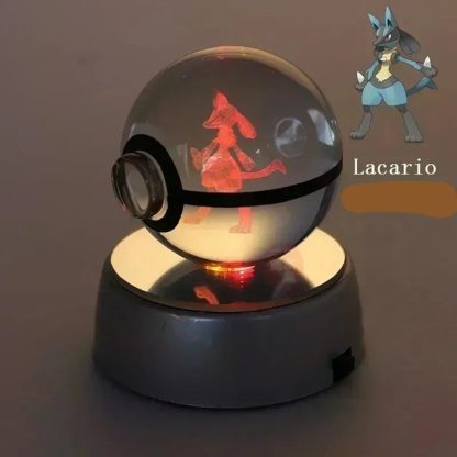 Kristall Pokeball mit 3D Effekt Realxo Mewtu Pikachu uvm. – Bild 28
