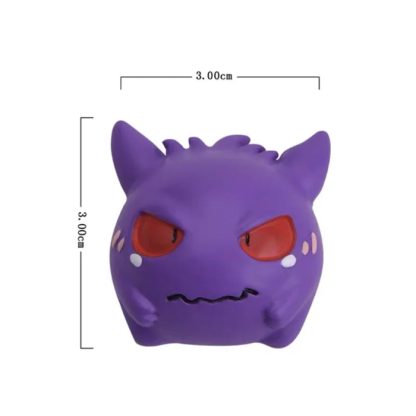 Pokemon Figuren Geist Typ - Gengar, Nebulak, Haunter, Zwirrlicht, Traunfugil ca. 4cm – Bild 9