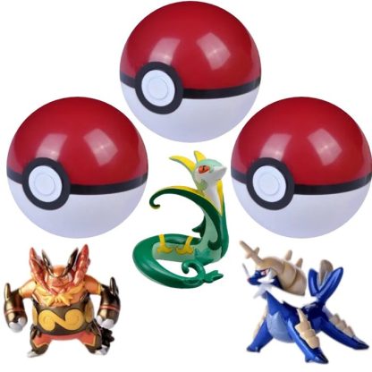 Pokemon Ball mit Figur - viele Motive – Bild 36