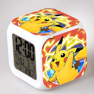 Digitaler Pokemon Wecker in unterschiedlichen Motiven
