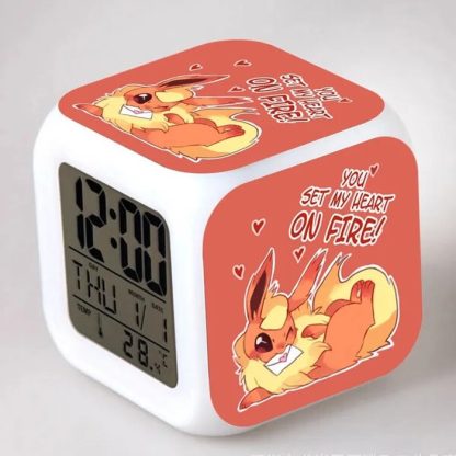 Digitaler Pokemon Wecker in unterschiedlichen Motiven – Bild 26