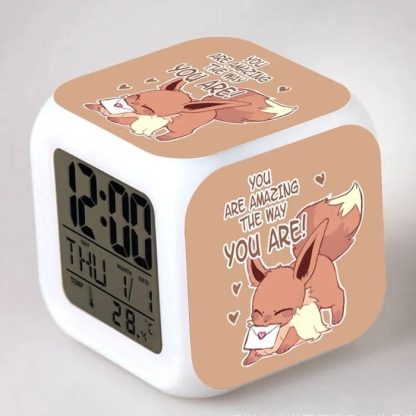 Digitaler Pokemon Wecker in unterschiedlichen Motiven – Bild 28