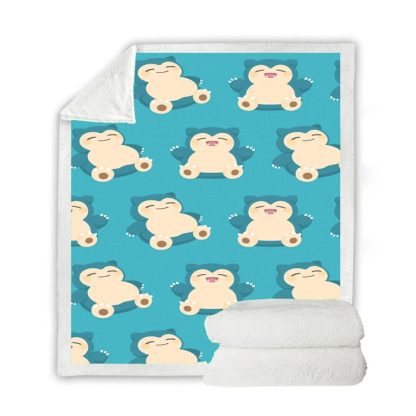 Flauschige Pokemon Flanell Decke – Bild 3