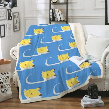 Flauschige Pokemon Flanell Decke – Bild 8