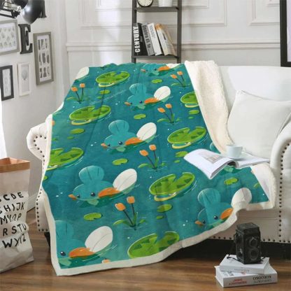 Flauschige Pokemon Flanell Decke – Bild 11