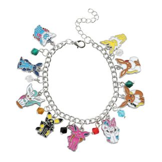 Pokemon Schmuck Evoli Entwicklungen Armband