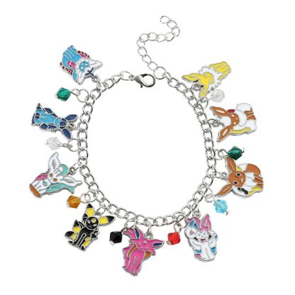 Pokemon Schmuck Evoli Entwicklungen Armband