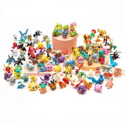 Pokemon Figuren Sets (4-6cm) mit 10, 20, 30, 40 oder 50 Figuren