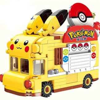 Pokemon Eiswagen und Food Truck Klemm Baustein Spielzeug