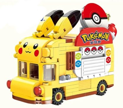 Pokemon Eiswagen und Food Truck Klemm Baustein Spielzeug