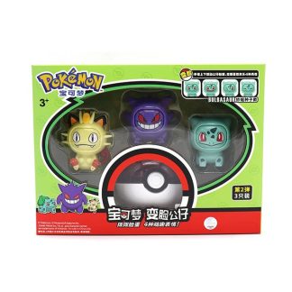 Pokemon Figuren mit wechselnden Gesicht Spielzeug