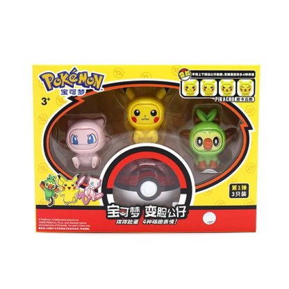 Pokemon Figuren mit wechselnden Gesicht Spielzeug – Bild 4