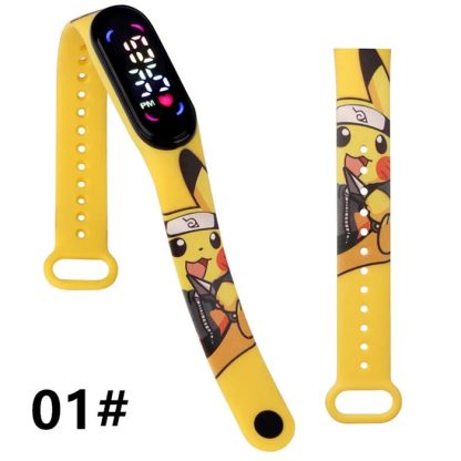 Pokemon Pikachu u. a. Digital Armbanduhr für Kinder – Bild 6