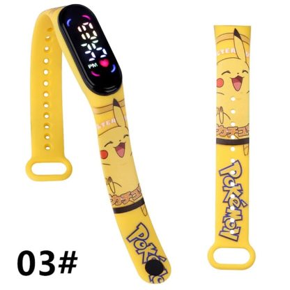 Pokemon Pikachu u. a. Digital Armbanduhr für Kinder – Bild 8