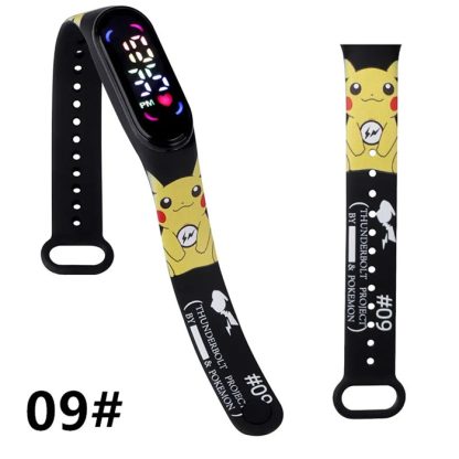 Pokemon Pikachu u. a. Digital Armbanduhr für Kinder – Bild 11