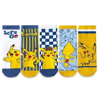 Pokemon Pikachu Kinder Socken 5er Pack