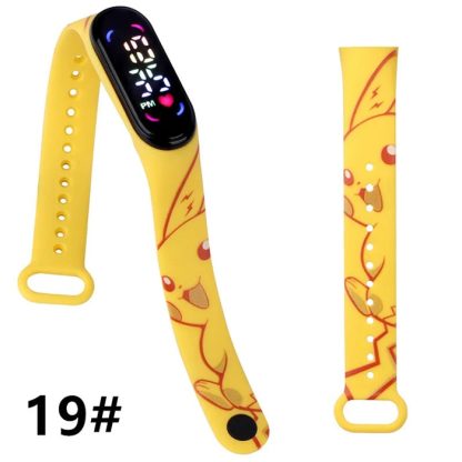 Pokemon Pikachu u. a. Digital Armbanduhr für Kinder – Bild 19