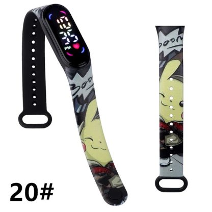 Pokemon Pikachu u. a. Digital Armbanduhr für Kinder – Bild 20
