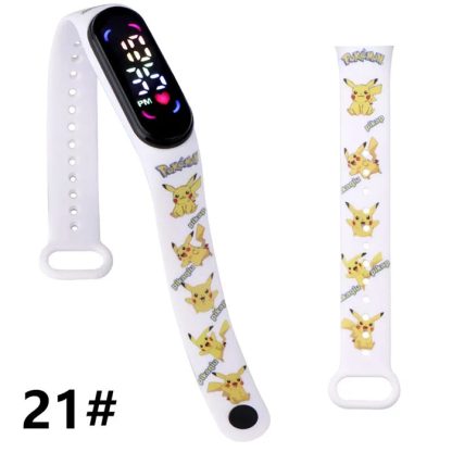 Pokemon Pikachu u. a. Digital Armbanduhr für Kinder – Bild 21