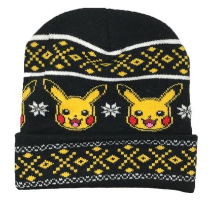 Pikachu Strick Winter Mütze – Bild 2