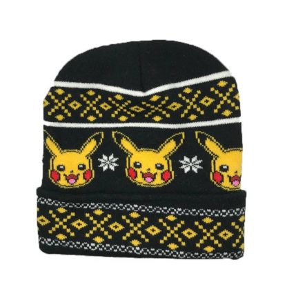Pikachu Strick Winter Mütze – Bild 3