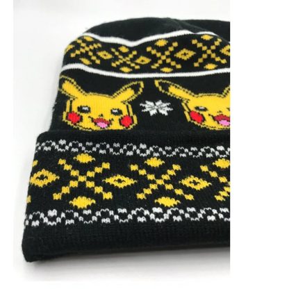 Pikachu Strick Winter Mütze – Bild 5