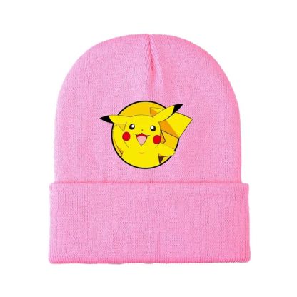 Bunte Kinder Winter Pikachu und Pokemon Mützen – Bild 11