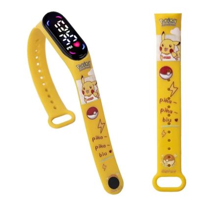 Pokemon Pikachu u. a. Digital Armbanduhr für Kinder – Bild 39