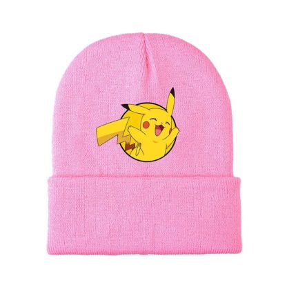 Bunte Kinder Winter Pikachu und Pokemon Mützen – Bild 17
