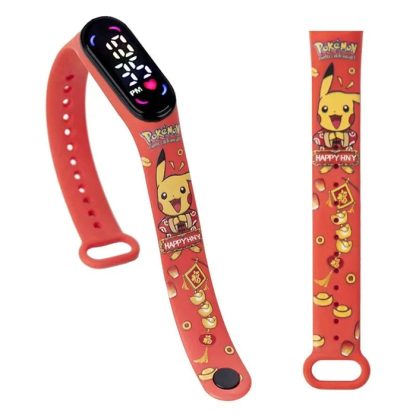 Pokemon Pikachu u. a. Digital Armbanduhr für Kinder – Bild 43