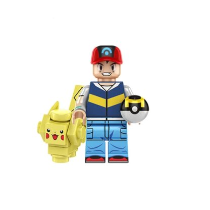 Mini Trainer Figuren mit Pokemon – Bild 2