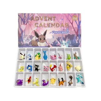 Pokemon Adventskalender mit Evoli Motiv